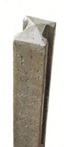 Concrete Slotted Post